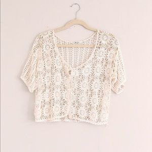 Vintage crochet top